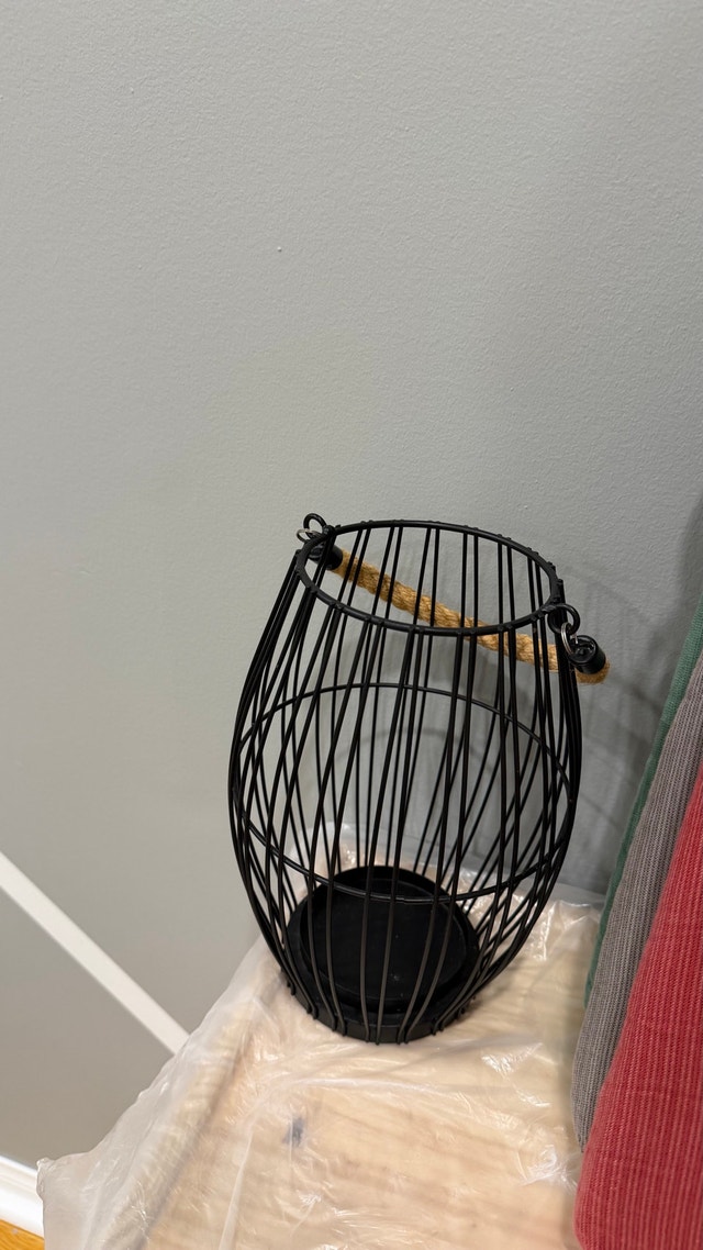 Metal Wire Candle Lantern