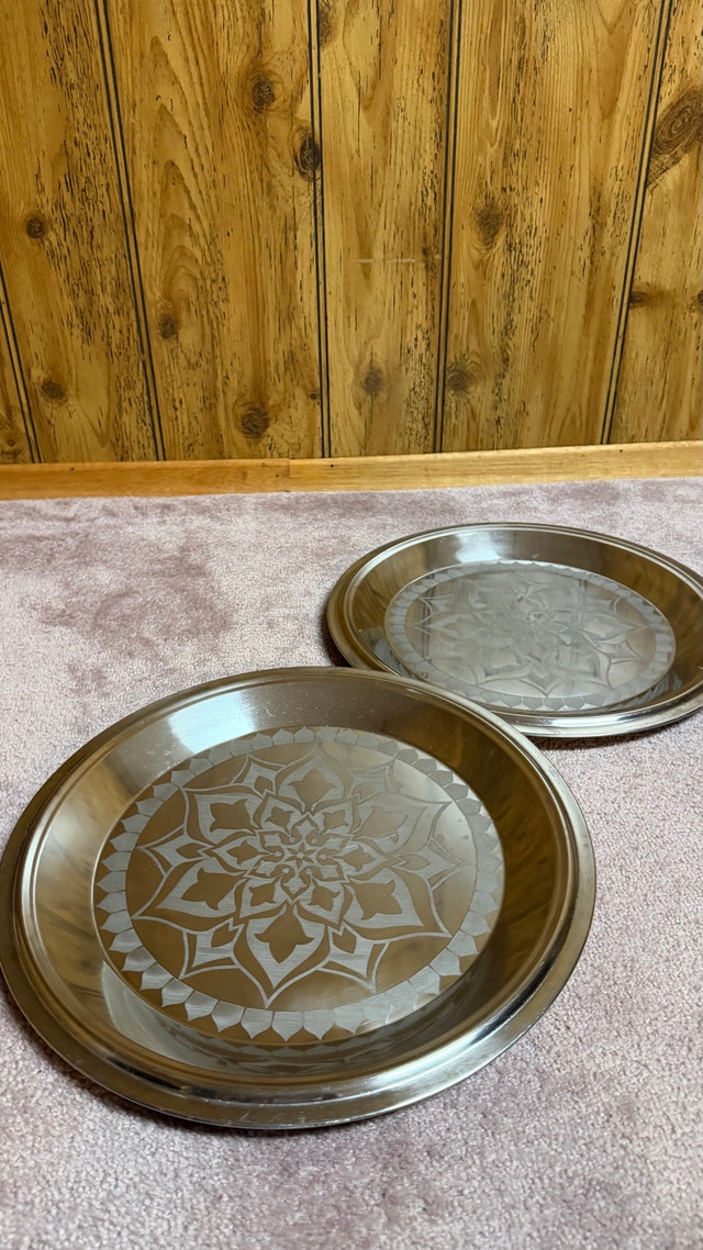 IKEA Stainless Steel Serving Trays
