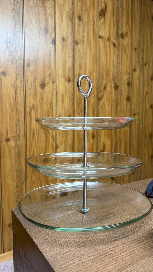 Three-Tier Serving Stand
