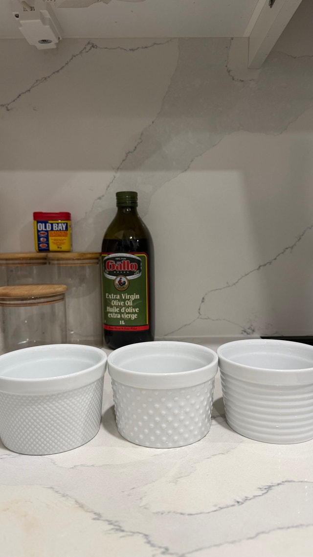 Set of 3 Ceramic Ramekins