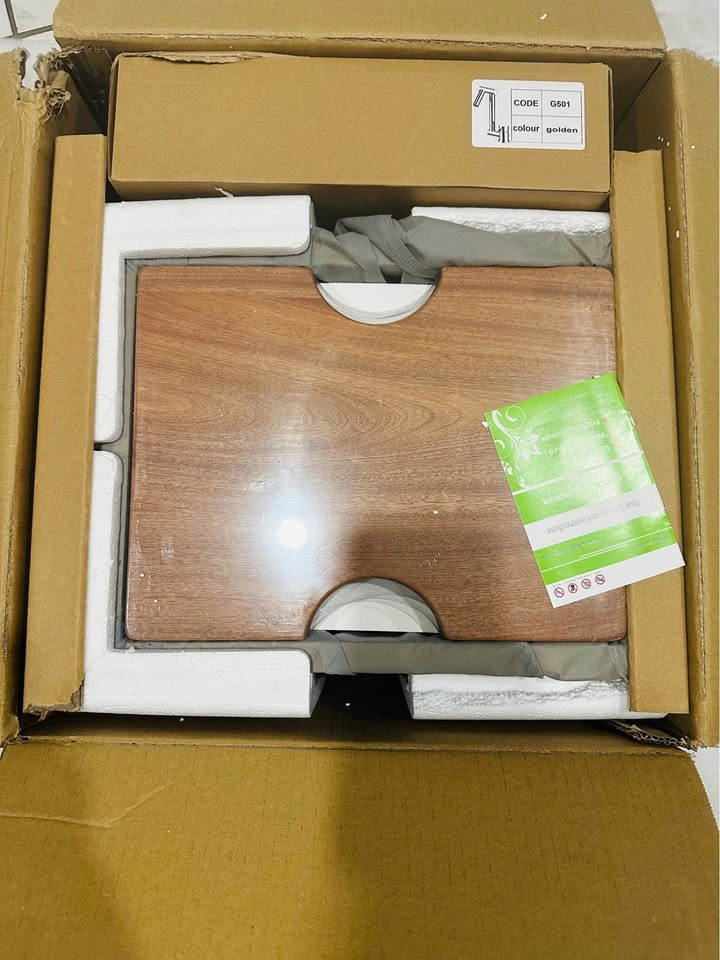 Brand New Gold RV Kitchen Sink Workstation with Faucet – 12” x 1 - photo 2