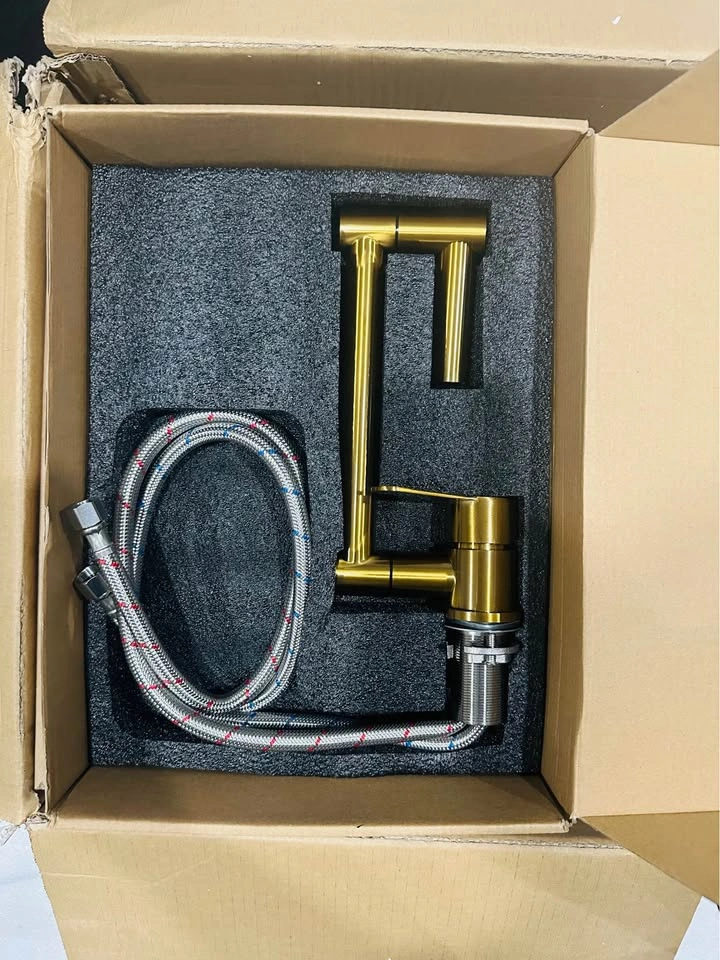 Brand New Gold RV Kitchen Sink Workstation with Faucet – 12” x 1 - photo 3