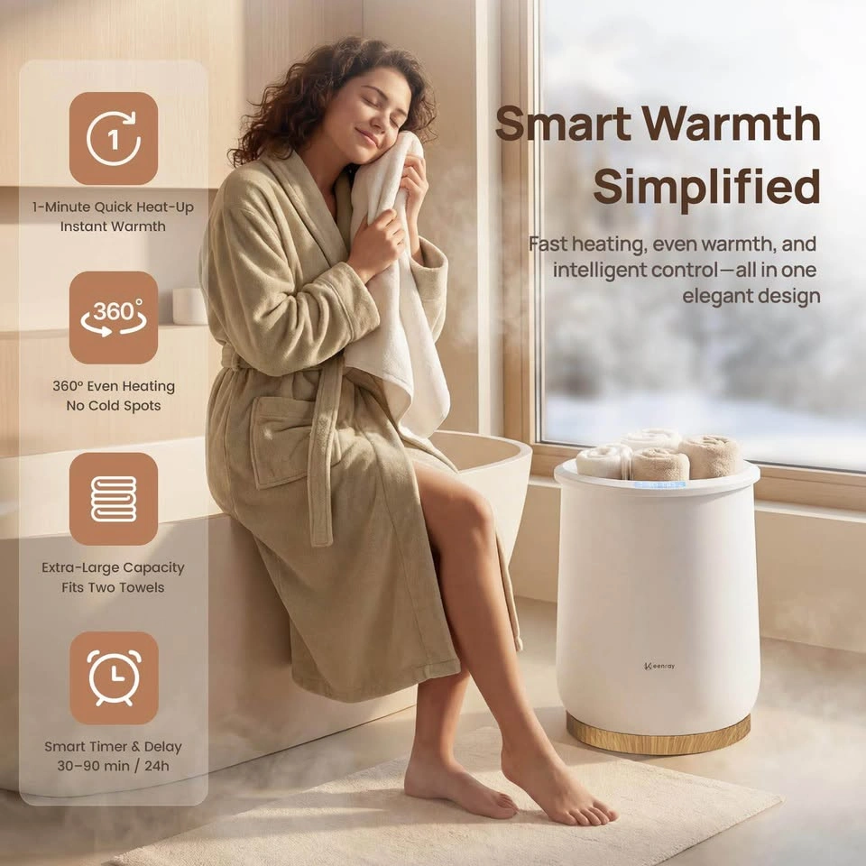 Keenray Upgraded Towel Warmer Bucket – Brand New - photo 2