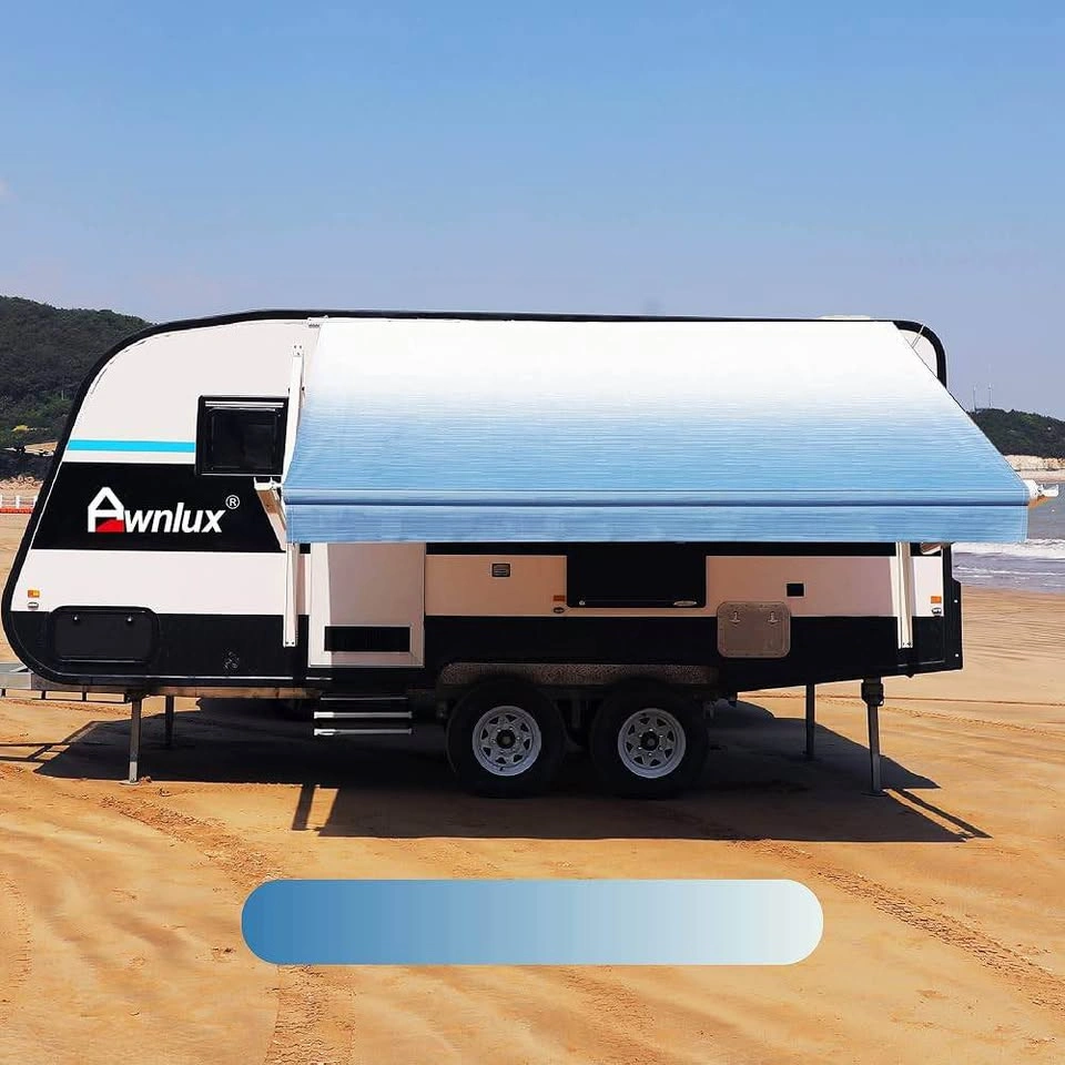 Brand New, 19FT RV Awning Fabric Replacement – Ocean Blue - photo 3