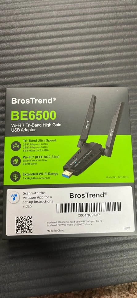 Wi-Fi 7 High Speed USB Adapter BE6500 - photo 2