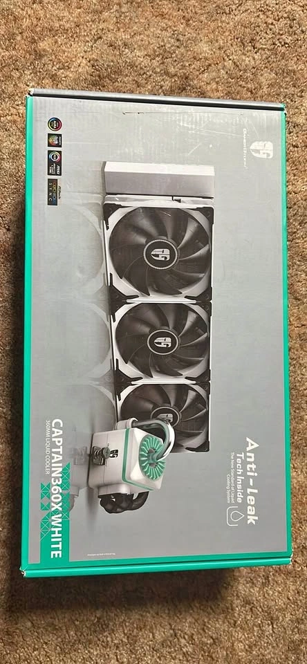 DeepCool AIO Captain 360x White (Anti-Leak) + Thermal-paste