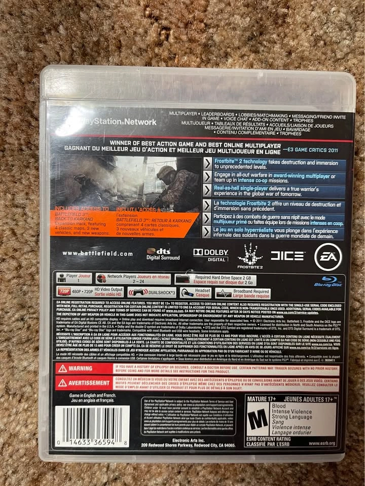Battlefield 3 for PS3 - photo 2