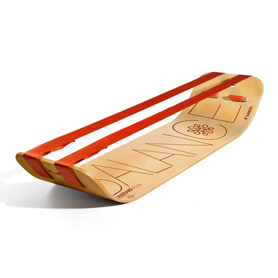 GIBBON SlackBoard Plus with Stand | 2-in-1 Balance Board