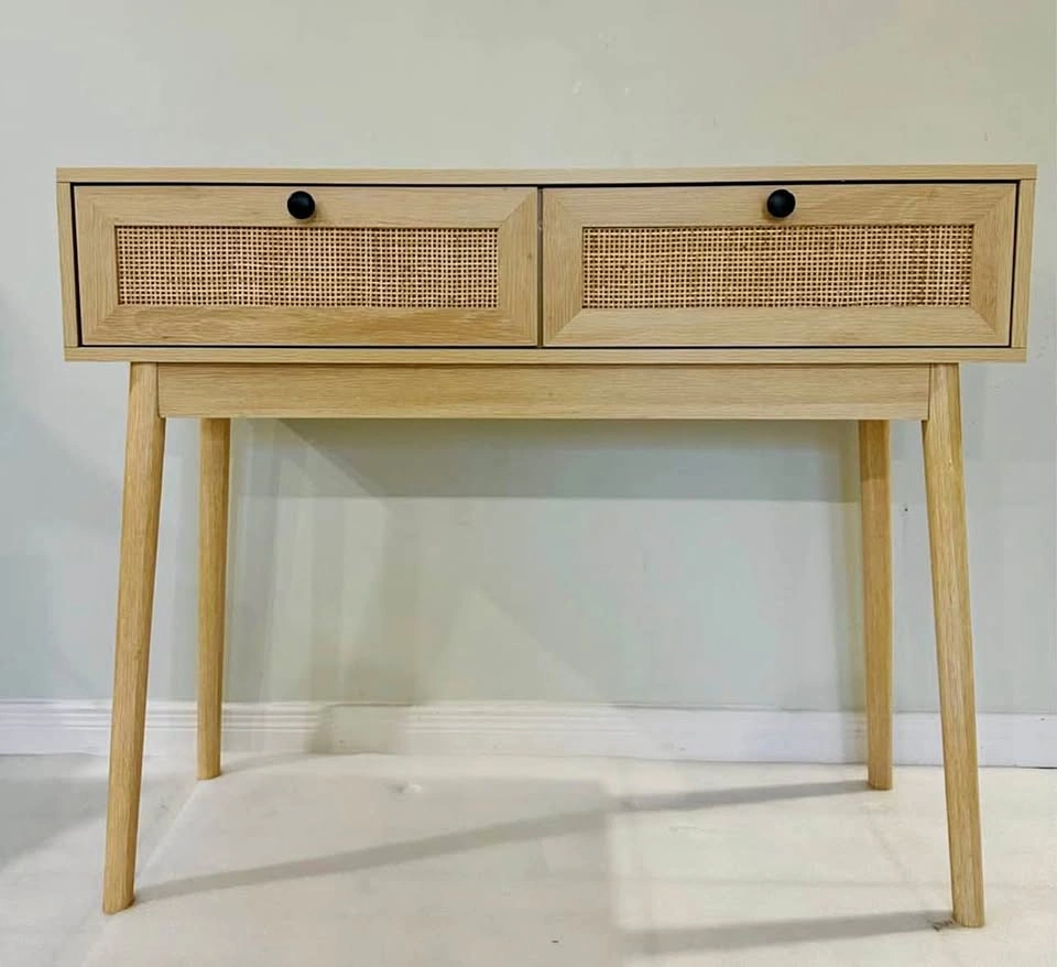 Brand New Blu west Boho Console Table with Drawers