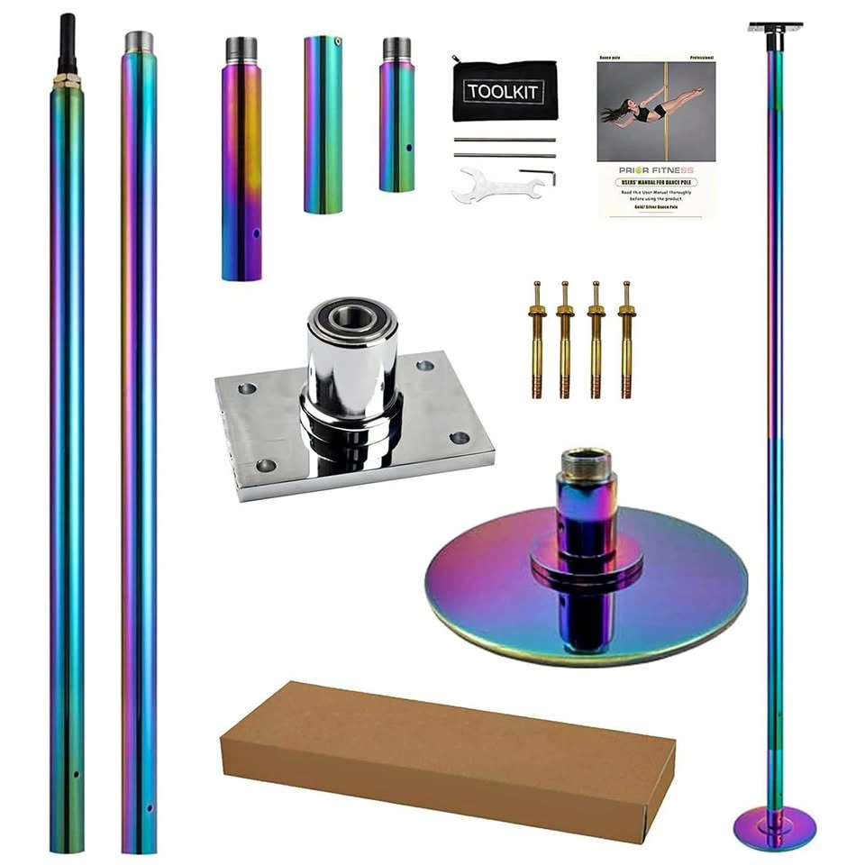Brand New 45mm Spinning & Static Dance Pole – Professional Grade