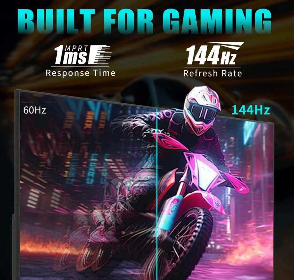 Viewedge 27” Gaming Monitor – 144Hz IPS Gaming Monitor - photo 2