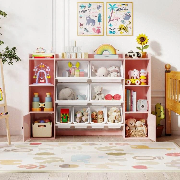 Costway Kids Toy Storage and Bookshelf - photo 2