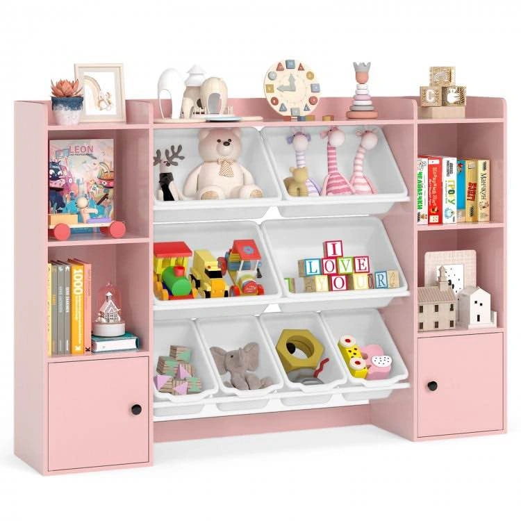 Costway Kids Toy Storage and Bookshelf - photo 3