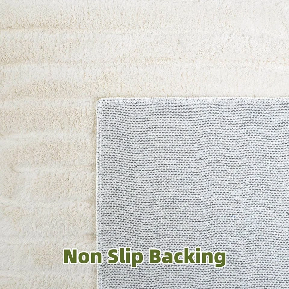 8x10 Area Rug – Large Washable Non-Slip Boho Geometric Rug - photo 5