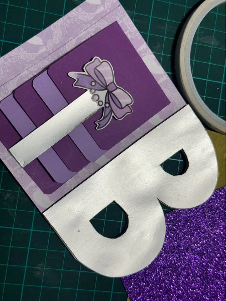 Custom Name Mini Album | Personalized Letter-Shaped Photo Album - photo 4