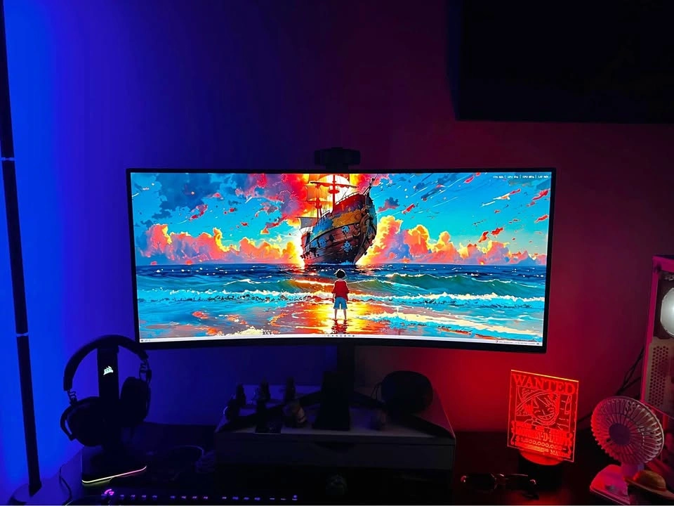 LG Ultragear WQHD+ 34-Inch Ultra Wide Curved Gaming Monitor