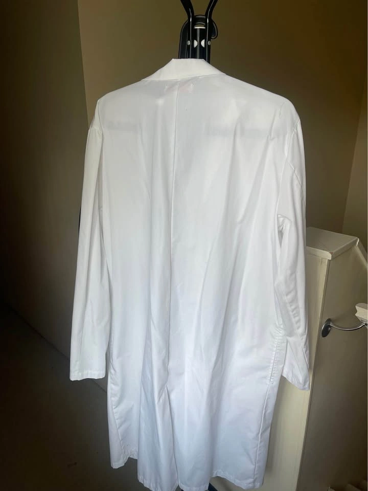 White Cross Lab Coat - photo 3
