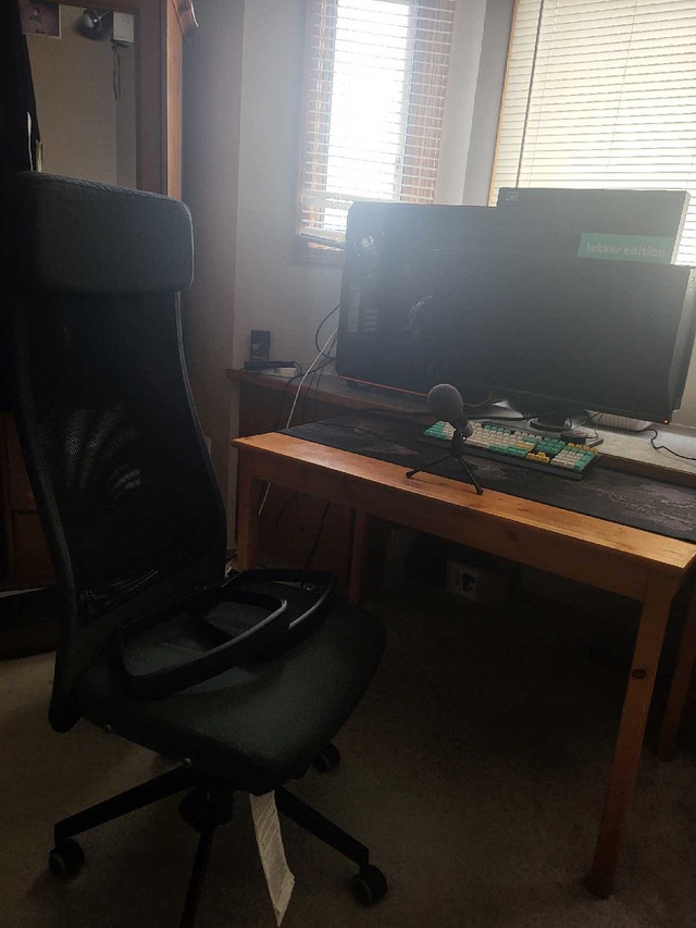 Workstation: PC, Monitor, Mouse, Keyboard, Desk, Mic, Chair - photo 2