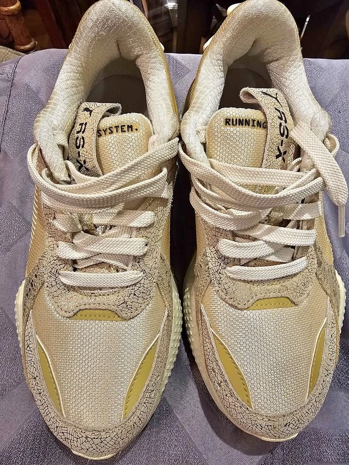 Puma RS-X Gold Sneakers-Womens