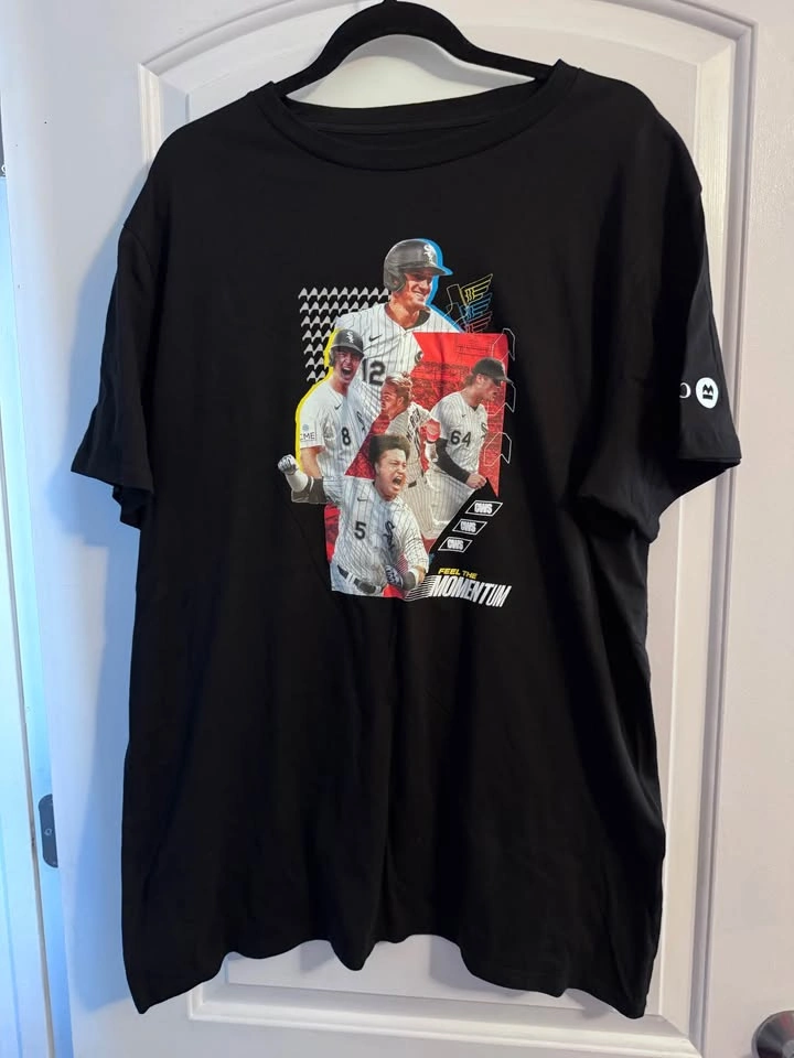 Chicago White Sox 2026 Schedule T-Shirt XL Black MLB Baseball Te - photo 2