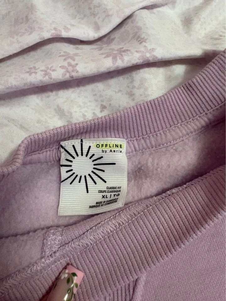 XL Pink aerie crewneck - photo 2