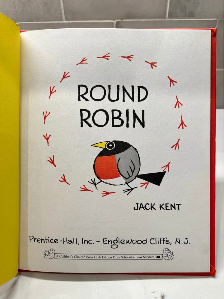 Vintage 1982 Round Robin by Jack Kent Hardcover - photo 3