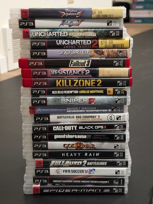 PlayStation 3 games: price/game