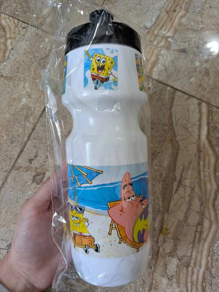 SpongeBob SquarePants Plastic Water Bottle