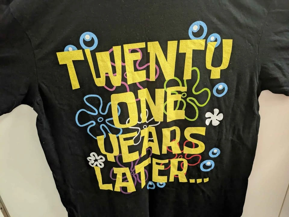SpongeBob Birthday Meme T-Shirt - photo 2