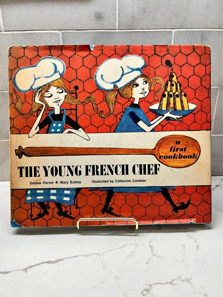 Vintage 1969 The Young French Chef Cookbook