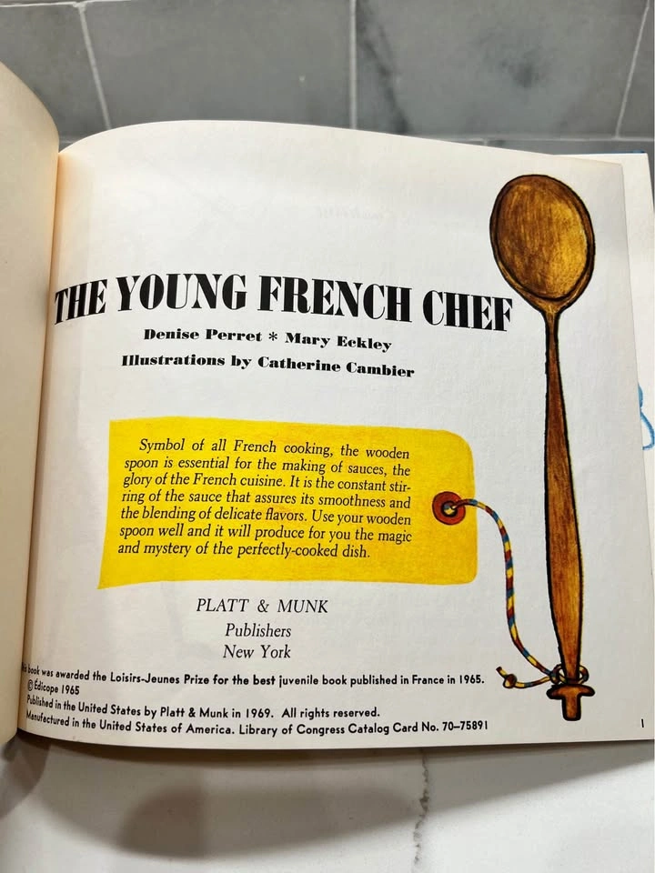 Vintage 1969 The Young French Chef Cookbook - photo 5