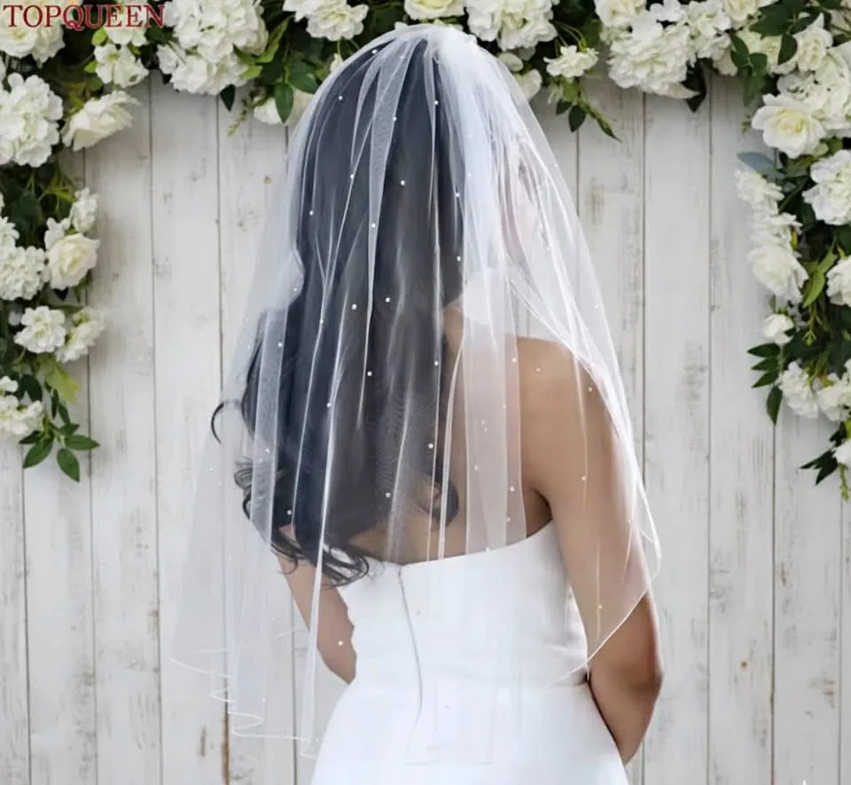 Waist length Pearl Veil thumbnail