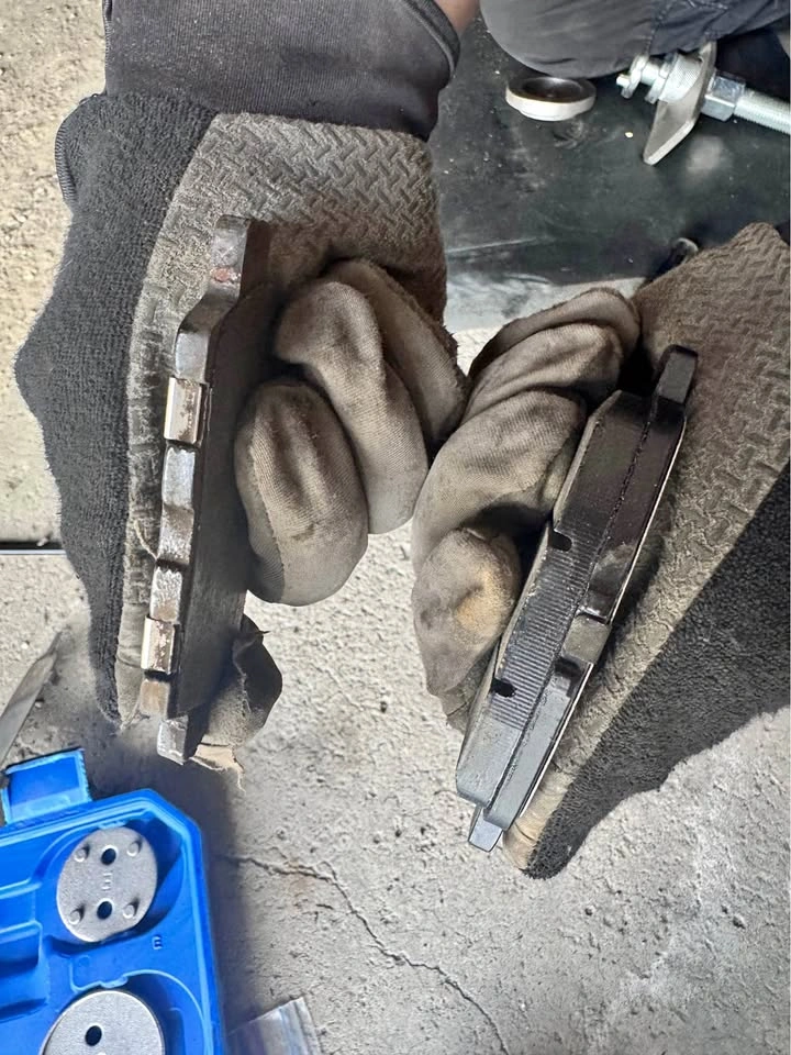 Brake pads and rotor