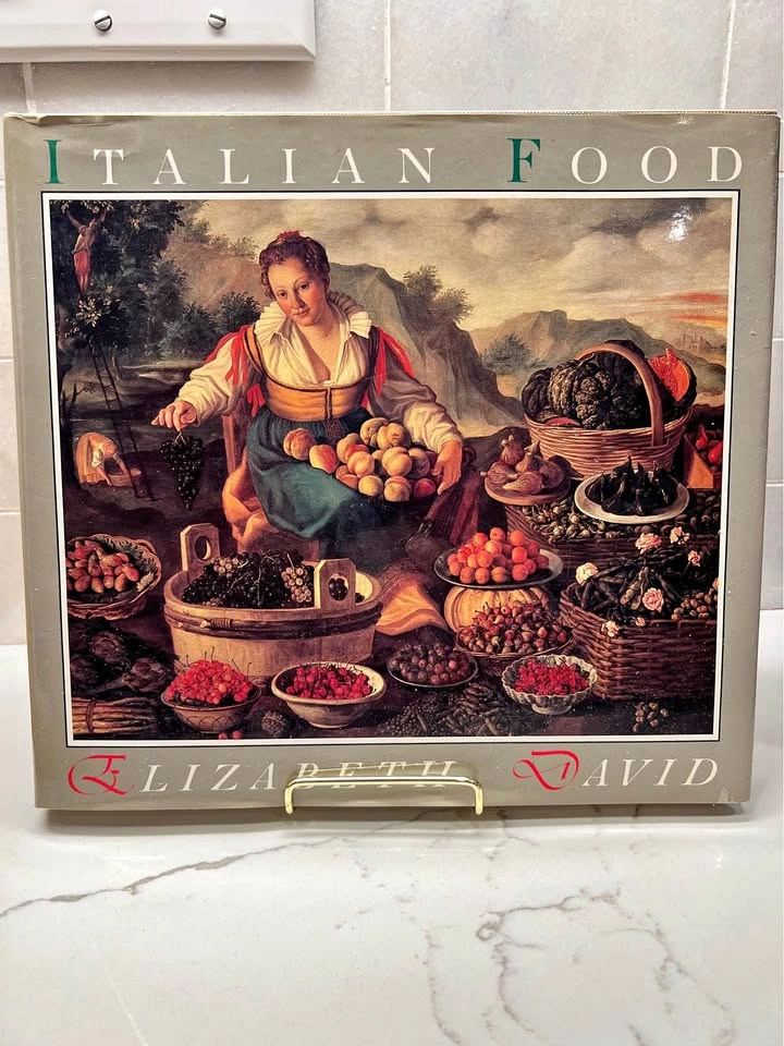 Italian Food by Elizabeth David (1987 Illustrated Hardcover)