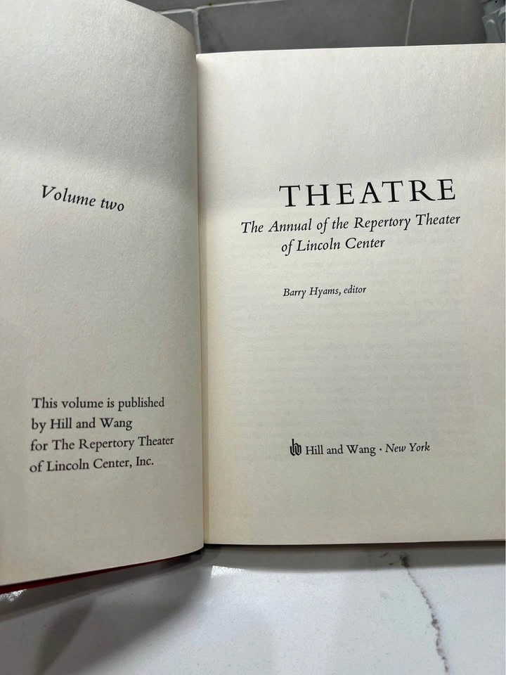1965 First Edition Theatre: The Annual of Lincoln Center Vol 2 - photo 5