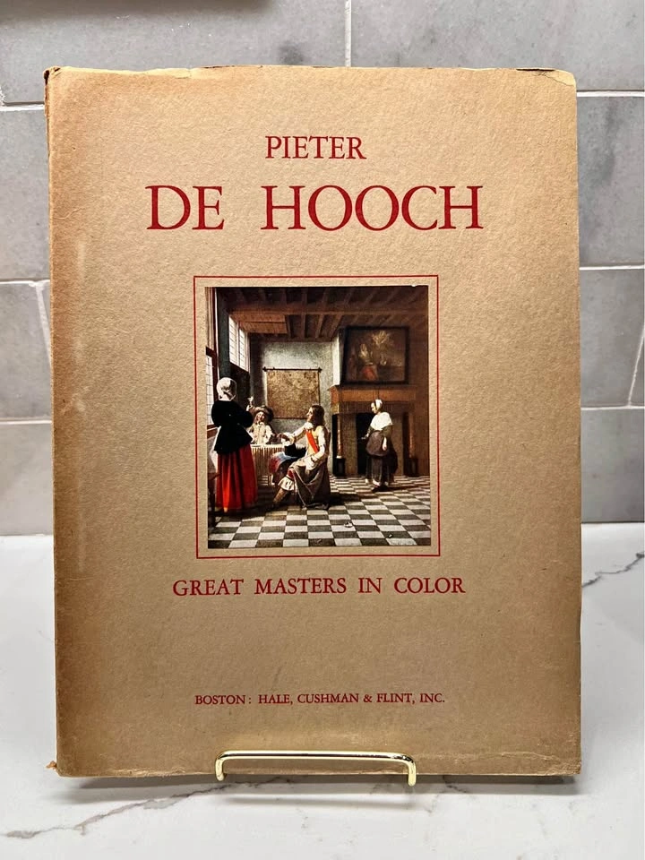 Vintage 1930s Pieter De Hooch Art Folio Book