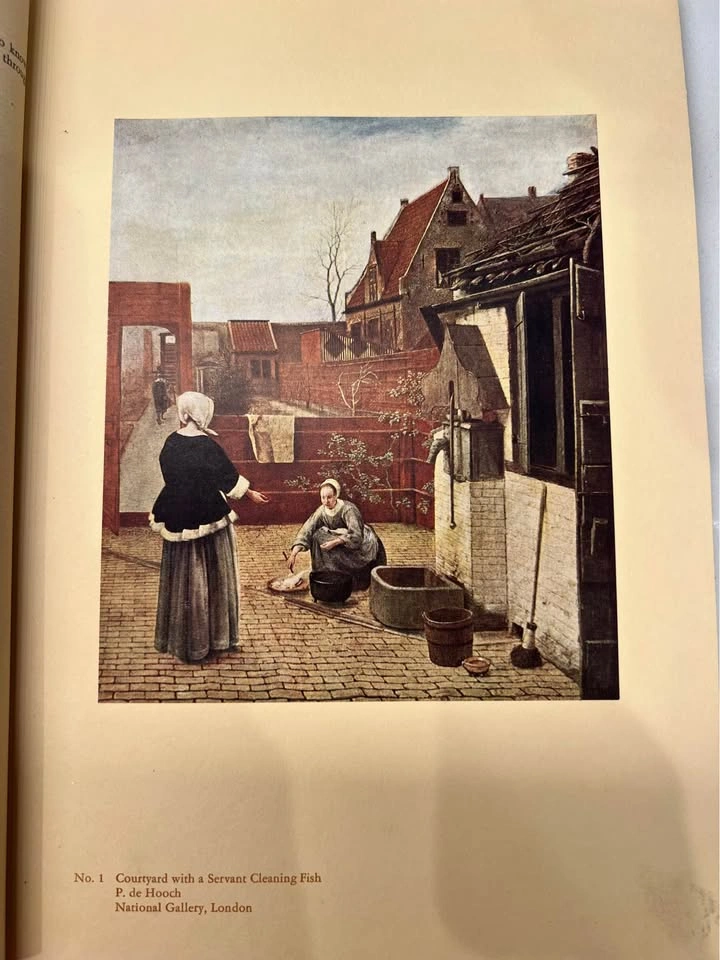 Vintage 1930s Pieter De Hooch Art Folio Book - photo 5