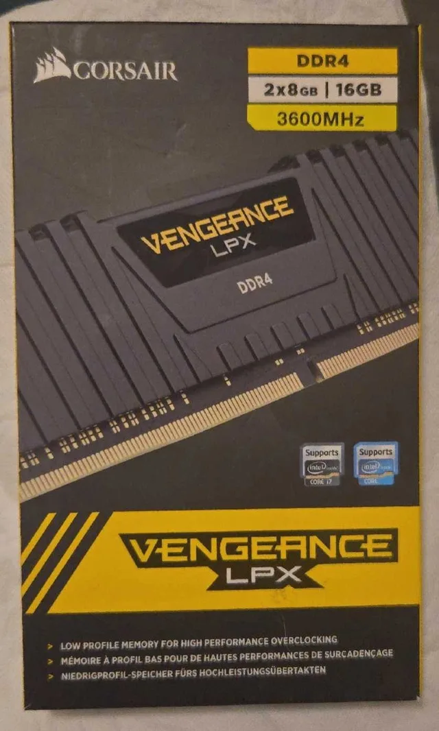 Corsair Vengeance LPX DDR4 16GB (2x8GB) 3600MHz thumbnail