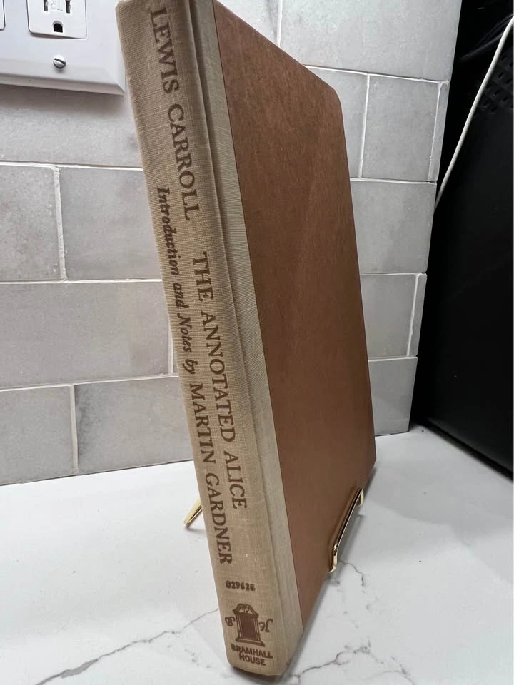 Vintage 1960 The Annotated Alice Hardcover Book - photo 4