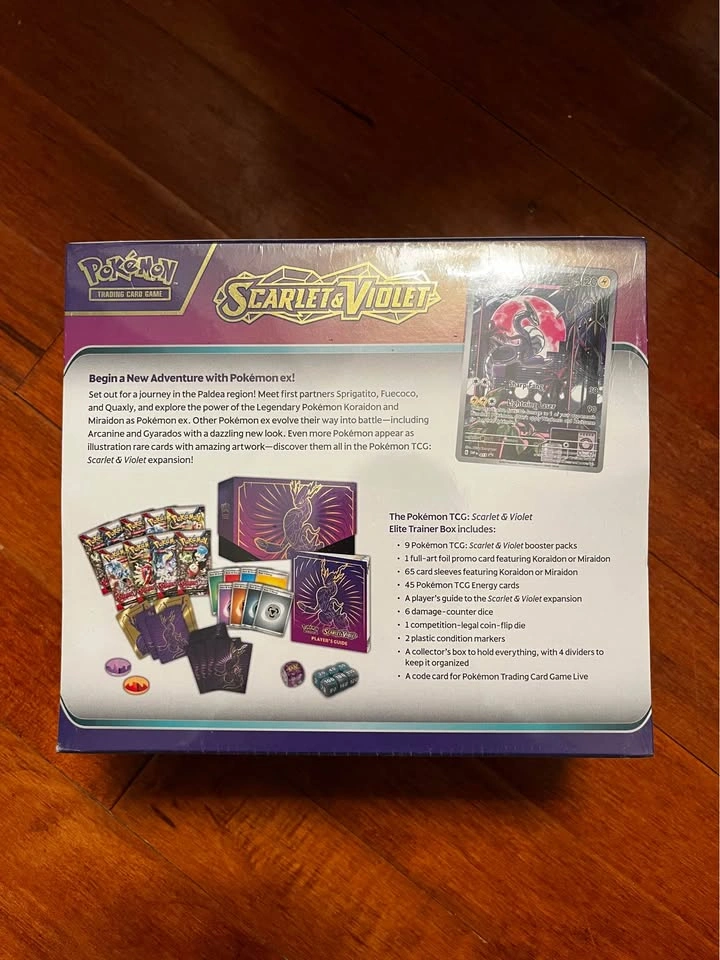Pokemon Scarlet & Violet Base Set Elite Trainer Box - photo 2