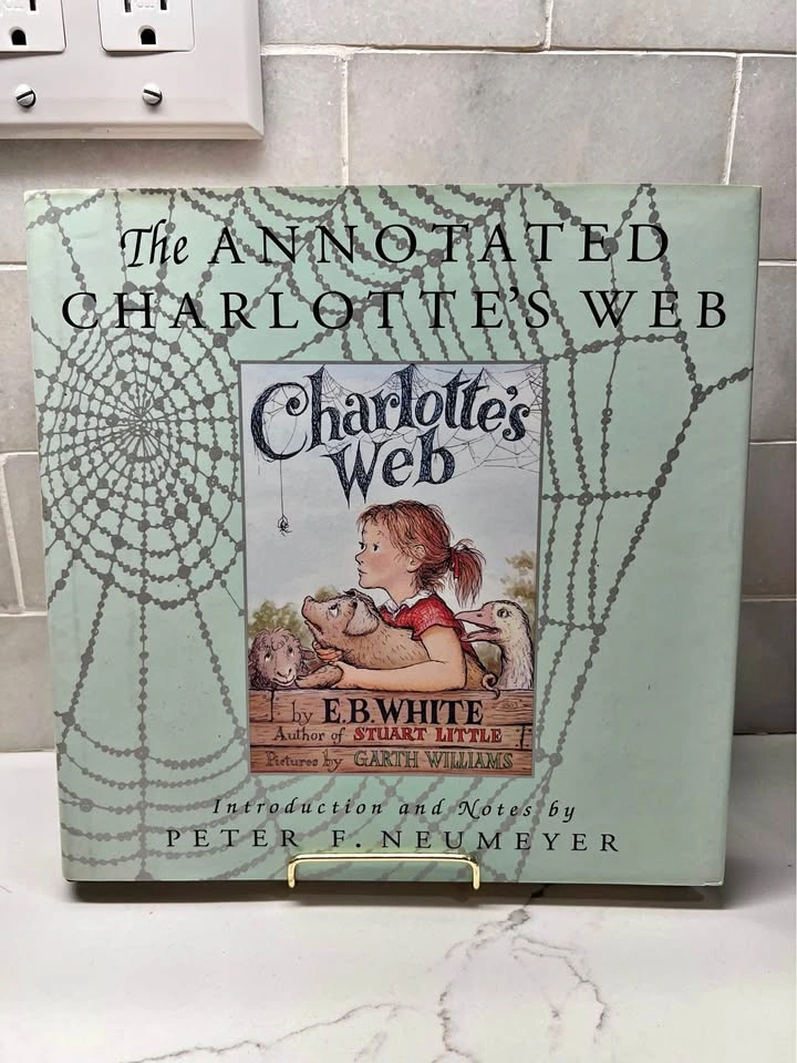 The Annotated Charlotte's Web (1994 First Edition Hardcover)