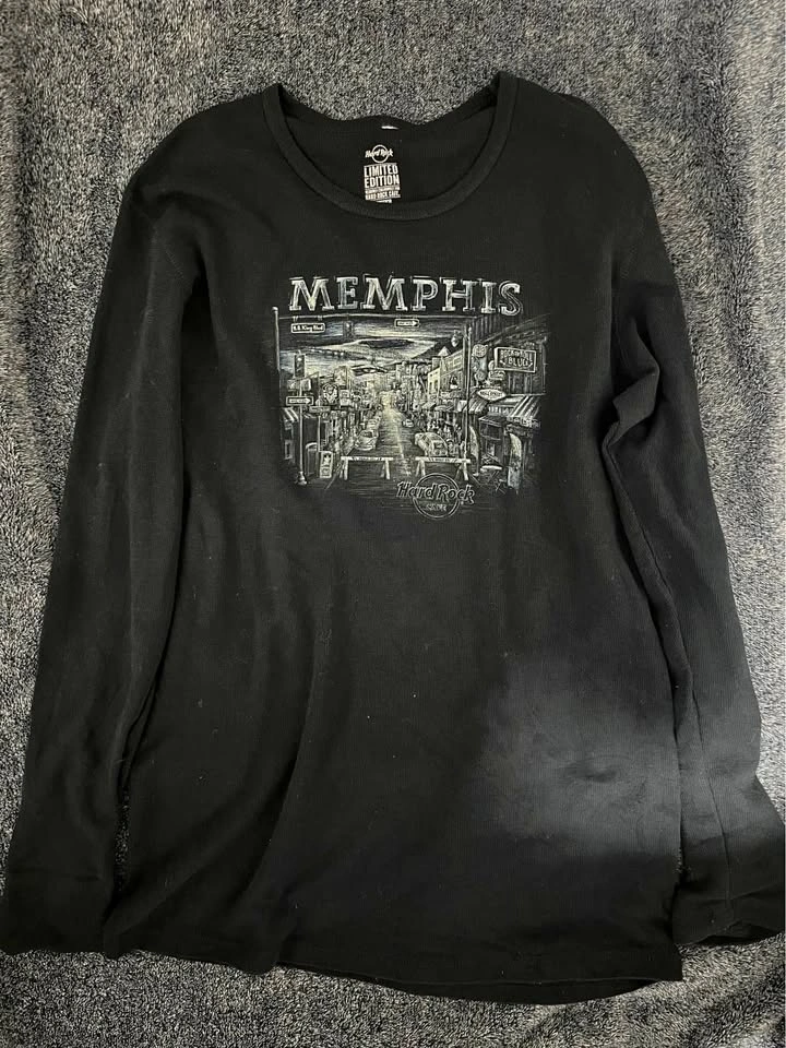 Hard Rock Cafe Memphis Limited Edition Long Sleeve - XXL