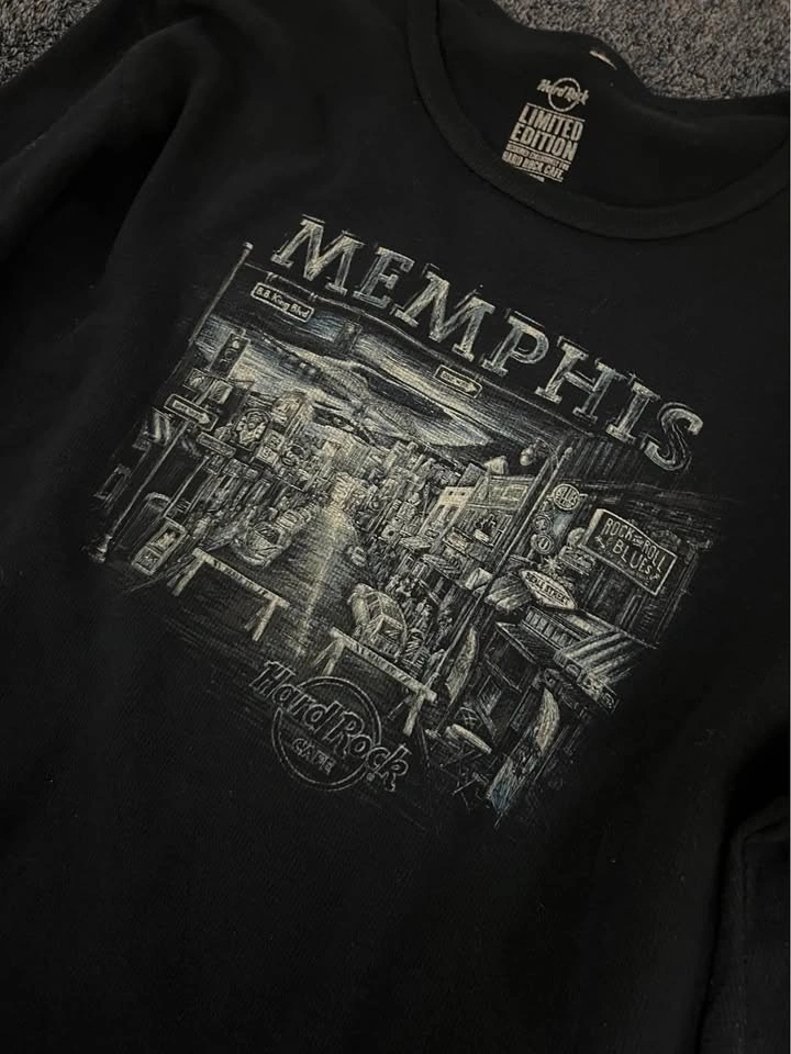 Hard Rock Cafe Memphis Limited Edition Long Sleeve - XXL - photo 2