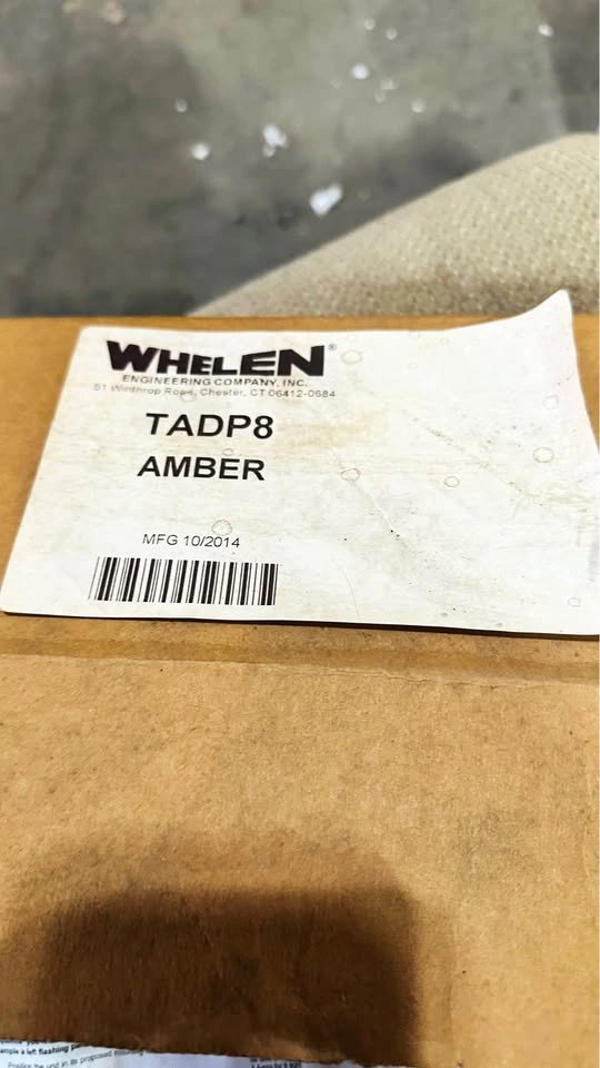 Whelen TADP8 Traffic Advisor Unit - Amber - photo 2