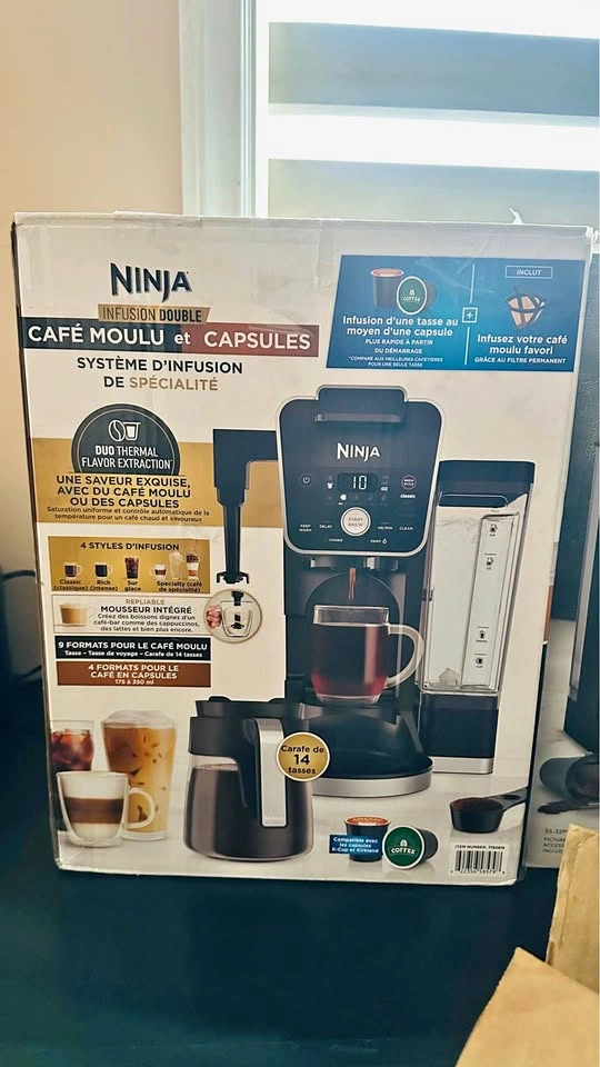 Ninja DualBrew Specialty Coffee System (Grounds & Pods) - 14-Cup