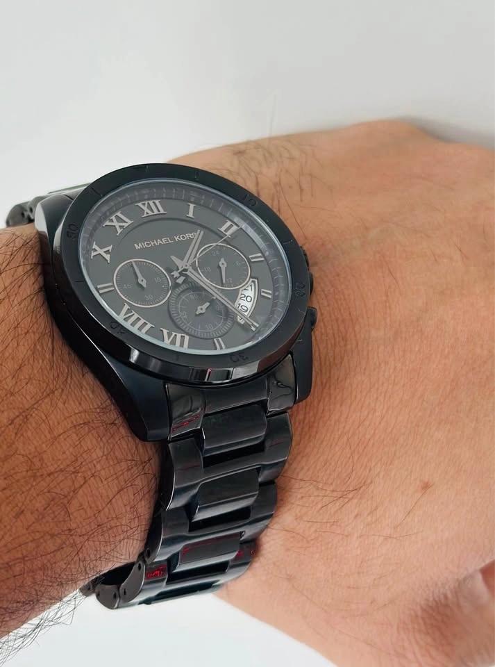 Michael Kors Brecken Black Ion-Plated Chronograph - MK8482 - photo 3