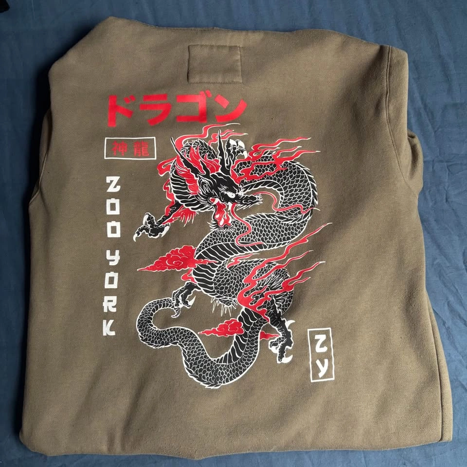 zoo york olive green hoodie - photo 2
