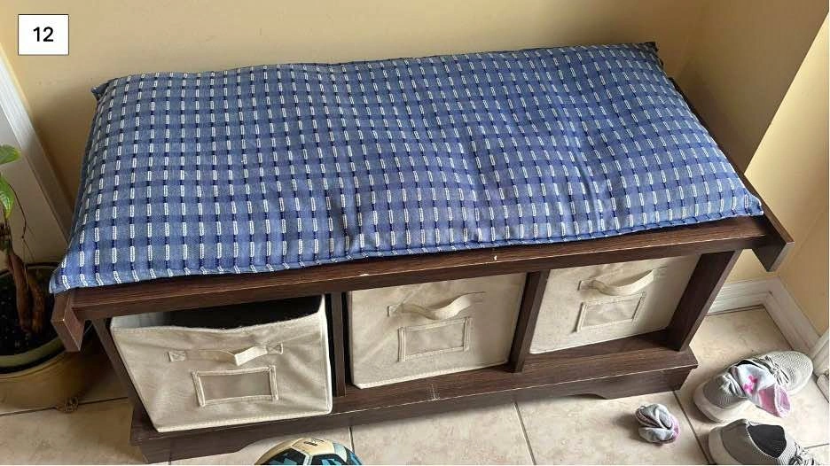 Bench with storage