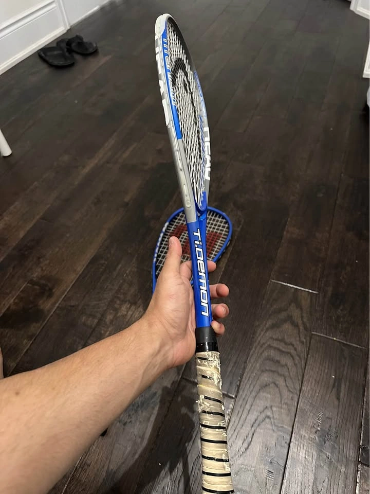 2 Tennis Rackets – Wilson Ti Comp Double Beam & HEAD Ti Demon - photo 3