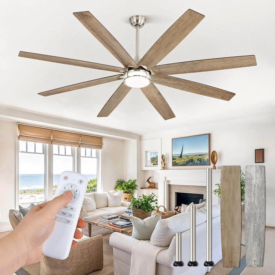 Fanbulous 72” Ceiling Fan with LED Light & Remote – Brand New